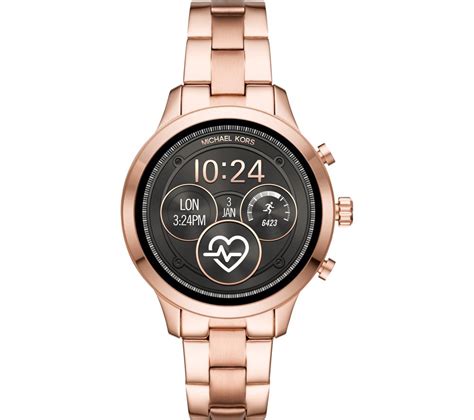 michael kors smartwatch runway horloge|rose gold mk smart watch.